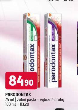 Terno Parodontax zubní pasta nabídka