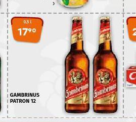 Terno Pivo gambrinus patron 12 nabídka