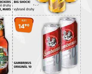Terno Pivo gambrinus originál 10 nabídka