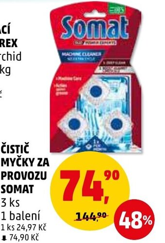 Penny Market ČISTIČ MYČKY ZA PROVOZU SOMAT nabídka