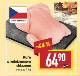 Billa Kuře s rodokmenem nabídka