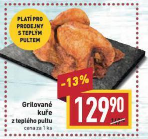 Billa Grilované kuře nabídka