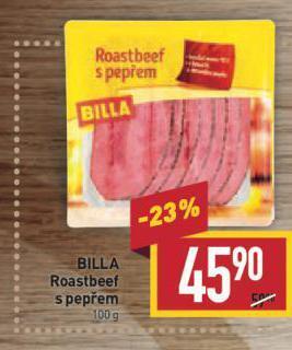 Roastbeef s pepřem