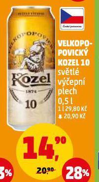 Penny Market Velkopopovický kozel nabídka