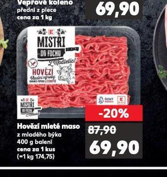 Kaufland Hovězí mleté maso nabídka