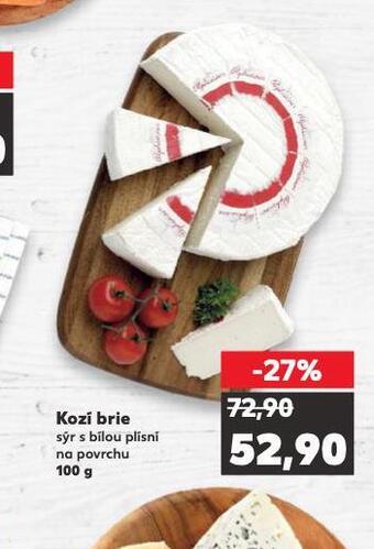 Kaufland Kozí brie nabídka