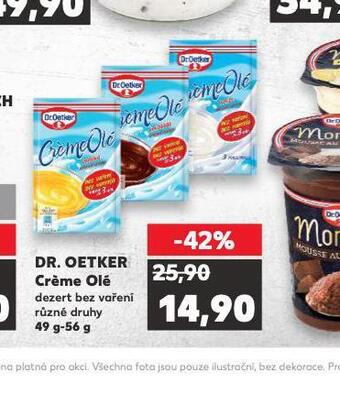 Kaufland Dr. oetker créme olé nabídka