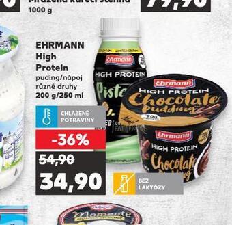 Kaufland Ehrmann high protein nabídka