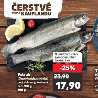 Kaufland Pstruh nabídka