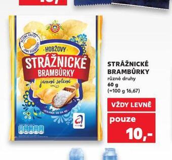 Kaufland Strážnické brambůrky nabídka