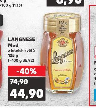 Kaufland Langnese med nabídka