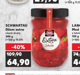 Kaufland Schwartau džem extra nabídka