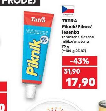 Kaufland Tatra piknik / pikao / jesenka nabídka