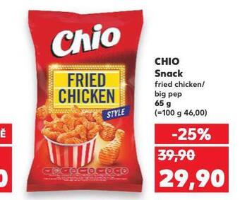 Kaufland Chio snack nabídka