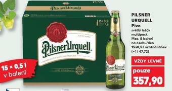 Kaufland Pivo pilsner urquell nabídka