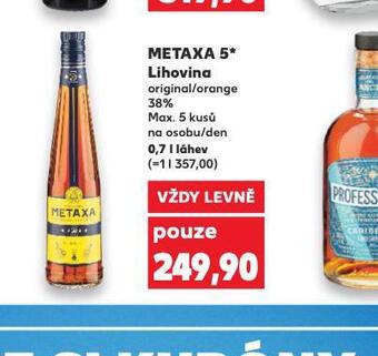 Kaufland Metaxa 5 nabídka