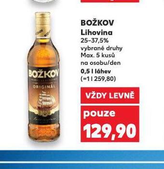 Kaufland Božkov nabídka