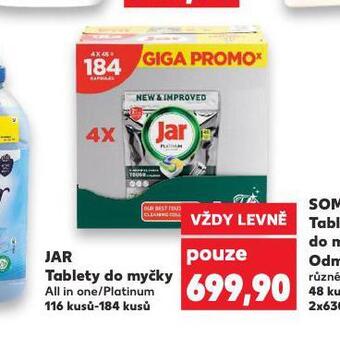 Kaufland Jar tablety do myčky nabídka