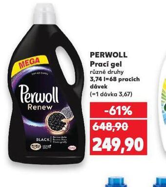 Kaufland Perwoll prací gel nabídka
