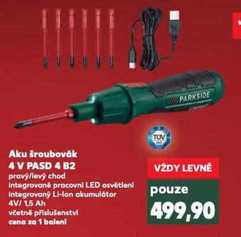 Kaufland Aku šroubovák nabídka