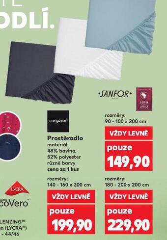 Kaufland Napínací prostěradlo 140-160 x 200 cm nabídka