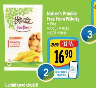 Albert Free from piškoty nabídka