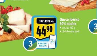 Albert Queso ibérico 50% bloček nabídka