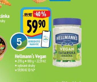 Albert Hellmann´s vegan nabídka