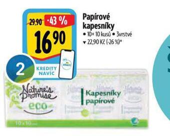 Albert Papírové kapesníky nabídka