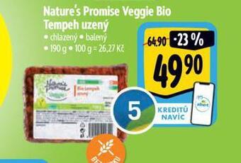 Albert Veggie bio tempeh uzený nabídka