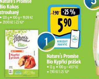 Albert Bio kypřící prášek nabídka