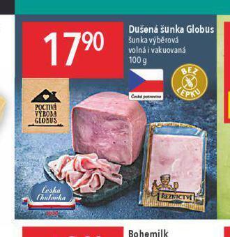 Globus Dušená šunka nabídka