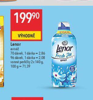 Globus Lenor aviváž nabídka