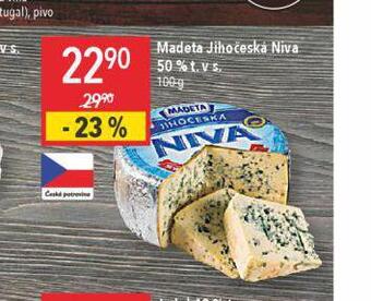 Globus Niva sýr nabídka