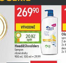 Globus Head & shoulders šampon nabídka