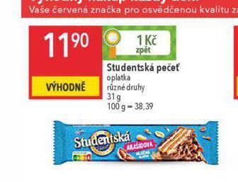 Globus Studentská pečeť nabídka