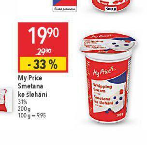 Globus Smetana ke šlehání nabídka