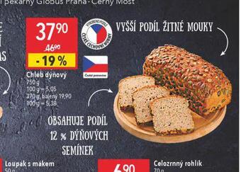 Globus Chléb dýňový nabídka