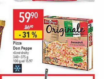 Globus Pizza don peppe nabídka