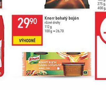 Globus Knorr bohatý bujón nabídka