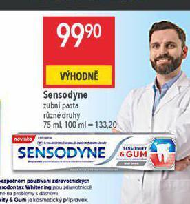 Globus Sensodyne zubní pasta nabídka