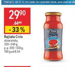Globus Rajčata cirio nabídka