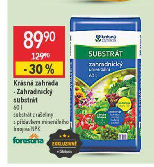 Globus Zahradnický substrát nabídka