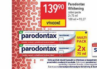 Globus Parodontax zubní pasta nabídka