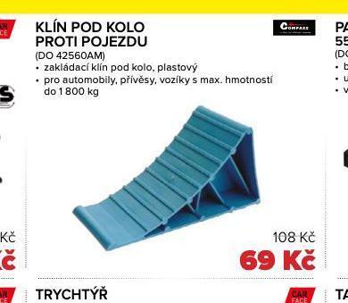 Auto Kelly Klín pod kola proti pojezdu nabídka