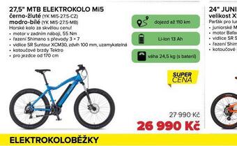 Auto Kelly 27,5 mtb elektrokolo mi5 nabídka