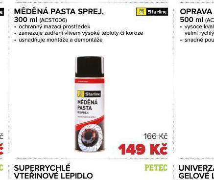 Auto Kelly Měděná pasta sprej nabídka