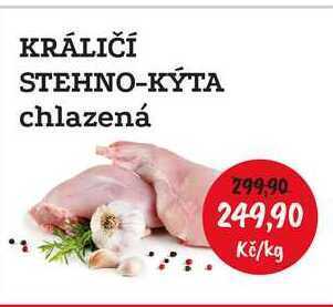 RABBIT řeznictví Králičí stehno-kýta chlazená 1kg nabídka