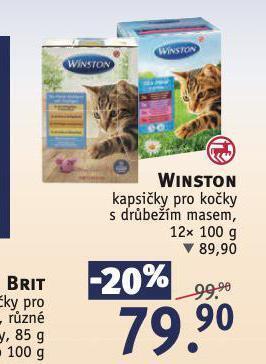 Rossmann Winston kapsičky pro kočky nabídka