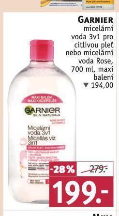 Rossmann Garnier micelární voda nabídka